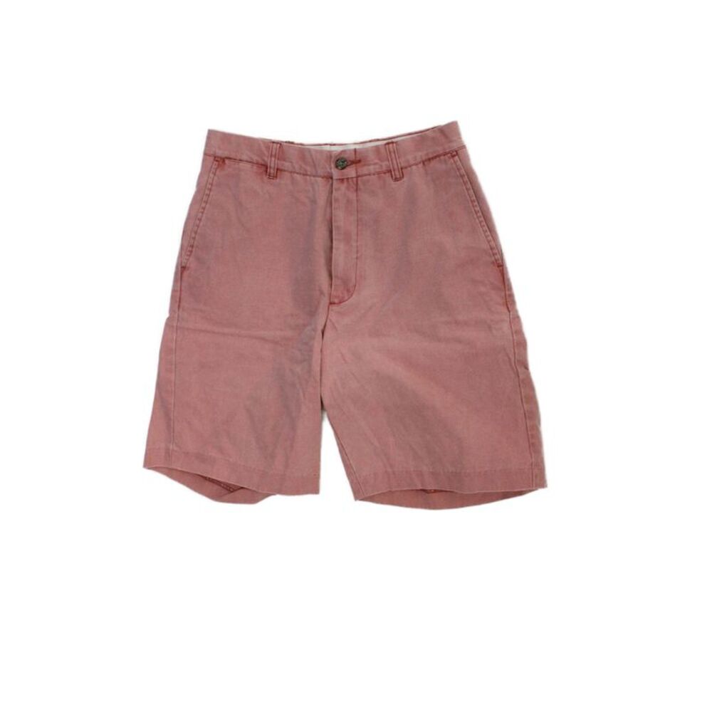 Murrays Toggery Shop Mens Chino Shorts Pink 100% Cotton Button Size 28